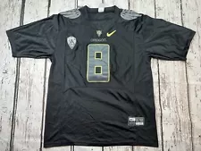 Marcus Mariota #8 Oregon Ducks Nike NCAA Men's Black Stitched Football Jersey