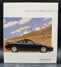 1992 Toyota MR2 Turbo Sales Salesman Showroom Brochure 12pgs