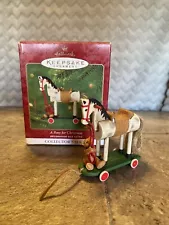 Hallmark Keepsake 2000 A Pony for Christmas #3 Ornament