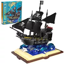 Pirate Ship Model Building Blocks Toy Pirate Ship Black Pearl Building Kits