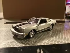 1976 Ford Mustang Cobra ll Johnny lightning classics Car Silver 1/64 loose