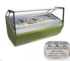 Infrico IDC-VAR18H FG GELATO FORCED SYSTEM 20pans / Flat Glass