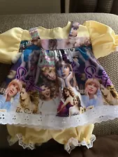 PRIVATE SALE FOR: jenjen1169 Cabbage Patch 16" Taylor Swift fabric dress set 4p