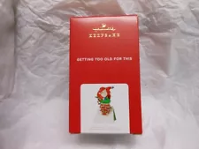 Hallmark Keepsake "Getting Too Old For This" 2021 Sound Ornament NEW