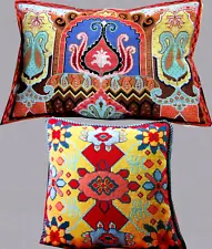 Persian Pillow Designs Bold Shapes Colors CROSS STITCH / NEEDLEPOINT PATTERNS