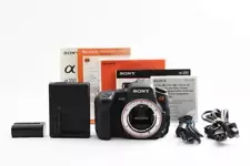 Sony Alpha a350 DSLR Camera, Black w/Strap, Battery, Charger