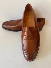 Ralph Lauren x Crockett & Jones penny loafers Brown Shoes 9,5 D New in box