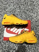 2021 Nike Air Max 95 Recraft NYC Taxi University Gold Youth SZ 4Y ( DH0147-700 )