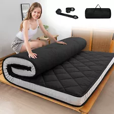 Japanese Floor Mattress, 4/5 inch Extra Thick Futon Mattress Futon Cushion Mat