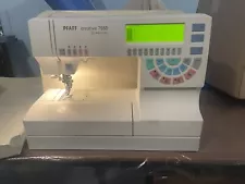 Pfaff Creative 7550 Embroidery And Sewing Machine with Accessories.