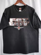 HARLEY DAVIDSON T Shirt 2003 FAT BOY Ohio USA Size XL