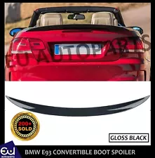 FOR BMW 3 SERIES E93 CONVERTIBLE MP STYLE REAR BOOT SPOILER LIP WING GLOSS 07-13