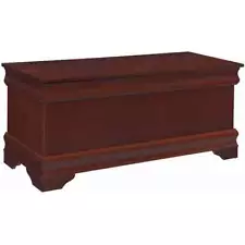 Coaster Pablo Traditional Rectangular Wood Cedar Chest Warm Brown