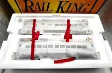 MTH/RAIL KING 30-2144-1 RDC BUDD CAR (B & O) SET - NIB