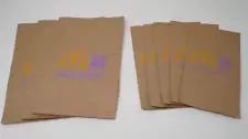 NEW 2021 Mcdonald's BTS Meal Bag Lot of 8 (3 Large & 5 Small)