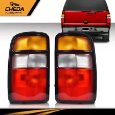 Fit For 2004-2006 Chevy Suburban Tahoe GMC Yukon Tail Lights Brake Lamps Set (For: 2005 Chevrolet Tahoe)