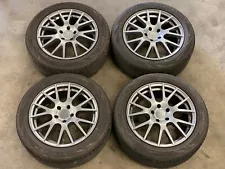 2011-2013 MERCEDES E350 MB WHEELS RIMS WITH TIRES SET 5X112 17 INCH LOT696