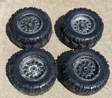 Power Wheels Fisher Price Ford F150 Tires Set Of 4 Pre-owned Some Wear