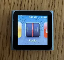 iPod Nano 6th Generation 16gb Blue