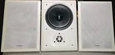 (3)× Paradigm AMS 250 V2 In Wall/Ceiling House Speakers W/Covers *TESTED*