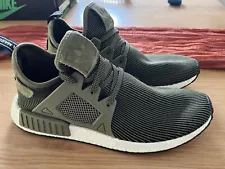 Size 11 Men - adidas NMD XR1 Primeknit Olive Green 2016 Used Good Condition