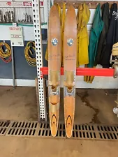 Dick Pope Jr. Cypress Gardens 67" Vintage Water Skis