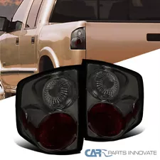 Smoke Tail Lights Fits 1994-2004 Chevy S10 GMC Sonoma Rear Brake Lamp Left+Right