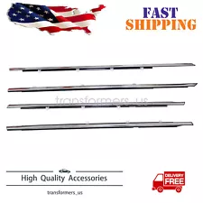 For Honda Accord 1994 1995 1996 1997 DOOR BELT WEATHER STRIP MOLDING SEAL SET