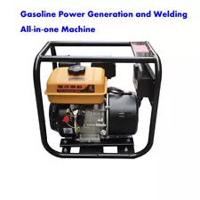 Gasoline Power Generation and Electric Welder Outdoor DC Welding Machine