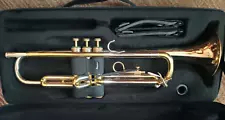 Beautiful polished brass 1960 Olds Tri-Color Special trumpet in great condition!