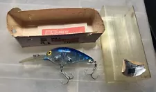 Norman Deep Little N Blue Prism Flash Crankbait Fishing Lure New Old Stock