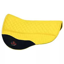 HI HILASON Western All Purpose Horse English Saddle Pad Yellow