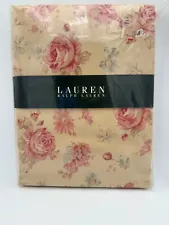 Ralph Lauren Fairdale Floral Tablecloth 60"x84" Oblong Cotton CottageCore