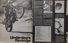 1977 Honda XL350 Motorcycle 20pg Test Article