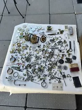 antique pocket watch parts lot