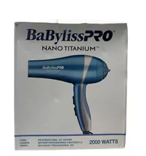 BaBylissPRO Nano Titanium Hair Dryer 2000W BNT5548 - New But Damaged Box