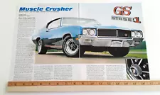 1970 BUICK GS STAGE 1 ORIGINAL 2006 ARTICLE