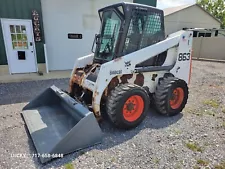 Bobcat 863 Skid Steer Loader Full Cab Heat working AC