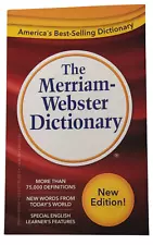 NEW EDITION! The Merriam Webster Paperback Dictionary