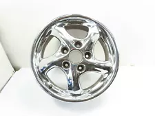 Porsche Boxster S 986 Wheel, 17x7 Turbo Twist, Chrome Front OEM