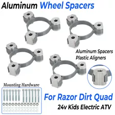 For Razor 24v Dirt Quad Wheel Spacers For Stability & To Prevent Tip-overs ATV