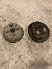 1986 honda trx200sx fourtrax Front Right Brake Backing Plate Hub 62