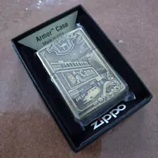 Zippo Oil Lighter Camel Armor