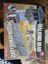 AMC Walking Dead McFarlane Building Set Lego Prison Tower & Gate 14527 As-Is