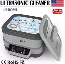 1200ml Ultrasonic Cleaner High Frequency cleaning for Denture Parts jewelry US