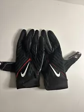 Nike UGA Football Gloves Mens 2XL NCAA College Offical