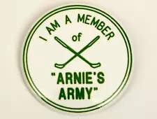 Arnold Palmer Arnie's Army Member Button Pin