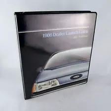 1986 Ford Dealer Launch Guide Album Mustang Thunderbird F-150 Bronco Ranger Sale