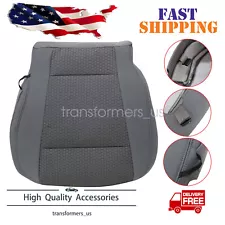 For 2017-2021 Ford F250 F350 F450 F550 Front Driver Bottom Cloth Seat Cover (For: 2021 Ford F-250 Super Duty)