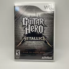 New ListingGuitar Hero Metallica (Nintendo Wii) Brand New Factory Sealed